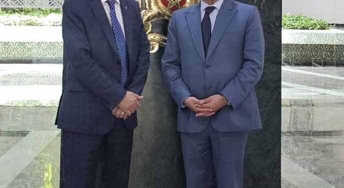 السفير الأصبحي يبحث مع مدير الشؤون السياسية الدولية بالخارجية المغربية مستجدات الأوضاع في اليمن.
