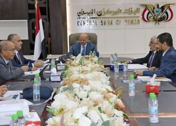 البنك المركزي يناقش سير العمل في برامج ومشروعات تعزيز الاستقرار النقدي والمالي