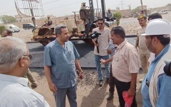 إعداد الدراسات الفنية لتحويل طريق عدن – لحج إلى واجهة حضرية وسياحية