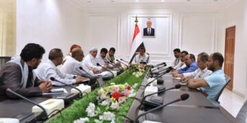 لقاء تعريفي في مأرب بمشروع تعزيز الخدمات العامة الممول بمنحة اوروبية