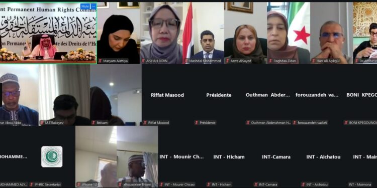 مشدل يشارك في افتتاح دورة الهيئة الدائمة المستقلة لحقوق الإنسان بالتعاون الإسلامي
