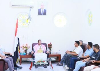 وكيل مأرب يبحث تدخلات منظمة بلاك بيرن البريطانية الانسانية