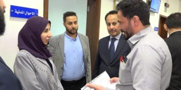 وزيرة الخارجية  تتفقد سير العمل في السفارة بالرياض  وتلتقي سفراء بريطانيا وايطاليا والصين