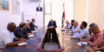 الشرجبي يبحث مع اليونيسف تعزيز التعاون في مجالات المياه والإصحاح البيئي