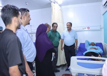 اللجنة الوطنية تحقق ميدانياً في وقائع الاستهداف الأخير الذي طال ميناء ومدينة المخا
