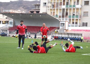 المنتخب الوطني يجري الحصة التدريبية الثانية في معسكره الداخلي بعدن