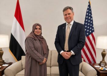 جعسوستبحث مع القائم بالأعمال الأمريكي تعزيز جهود تمكين المرأة اليمنية