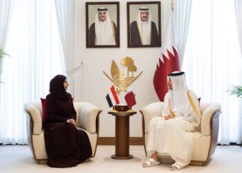 الزوبه تسلم امير قطر رسالة العليمي حول العلاقات الثنائية ومستجدات الأوضاع في اليمن