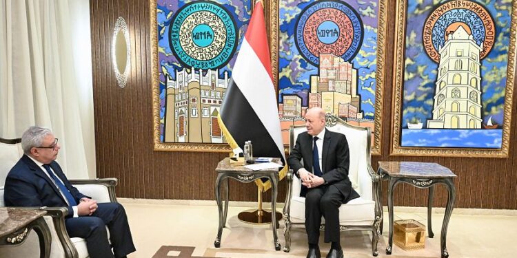 العليمي يشيد بالموقف المصري إلى جانب الشعب اليمني وقيادته السياسية