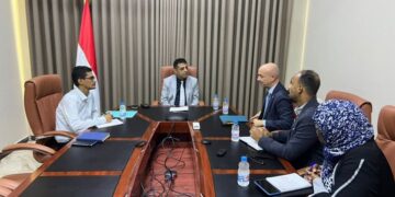 وزير الدولة  يبحث مع ممثل صندوق السكان تعزيز الاستجابة الإنسانية