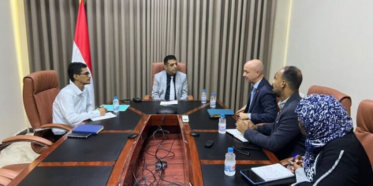 وزير الدولة  يبحث مع ممثل صندوق السكان تعزيز الاستجابة الإنسانية