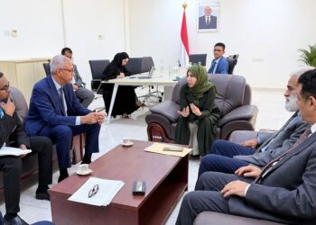 وزيرة الخارجية تبحث مع المنسق الاممي ومنظمه الهجره تعزيز الاستجابة الإنسانية والتنموية