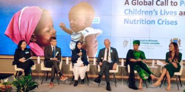 وزيرة الخارجية تؤكد أهمية تعزيز الاستثمار في الأطفال وحماية خدمات الصحة والتغذية والتحصين