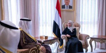 وزيرة الخارجية تبحث مع السفيرين الكويتي والبريطاني مستجدات الأوضاع وتعزيز التعاون الثنائي