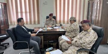 اجتماعان عسكري بعدن  و تعز يناقش ترتيبات تنفيذ  التعبئة العامة