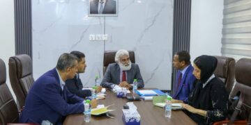 وزير التخطيط يبحث مع ممثلين أممين تعزيز التنسيق والاستجابة الانسانية للنازحين