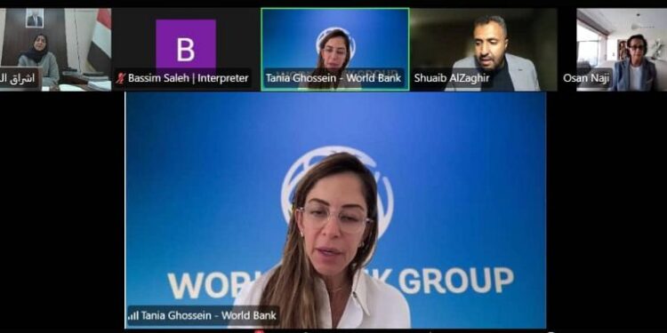 المقطري تبحث مع البنك الدولي دعم القدرات القانونية وحوكمة العقود الحكومية