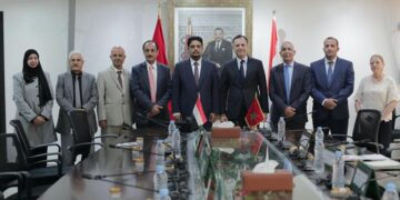 المهري يبحث مع وزير الإدماج الاقتصادي المغربي تعزيز التعاون في التكوين المهني وتنمية الكفاءة