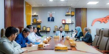 محافظ عدن يبحث مع بعثة الصليب الأحمر دعم القطاع الصحي
