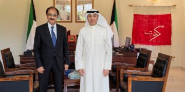 السفير الأصبحي يلتقي  نظيره الكويتي بالمغرب ويبحثان العلاقات الأخوية والمستجدات الإقليمية