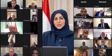 وزيرة الخارجية تؤكد أهمية تكثيف التحرك الدبلوماسي وحشد الدعم الدولي للدولة ومؤسساتها