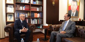 سفير اليمن يبحث مع مدير وكالة أنباء المغرب العربي تعزيز التعاون الإعلامي بين البلدين