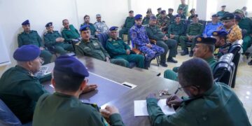 لجنة من وزارة الداخلية تتفقد جاهزية الأجهزة الأمنية بمحافظة أبين