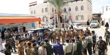 لجنة من وزارة الداخلية تطّلع على مستوى الجاهزية الأمنية بمأرب